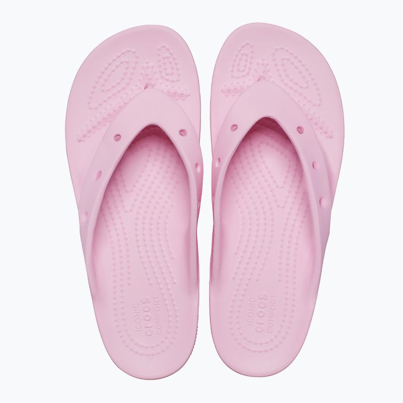 Infradito Crocs Classic Platform flamingo da donna 11