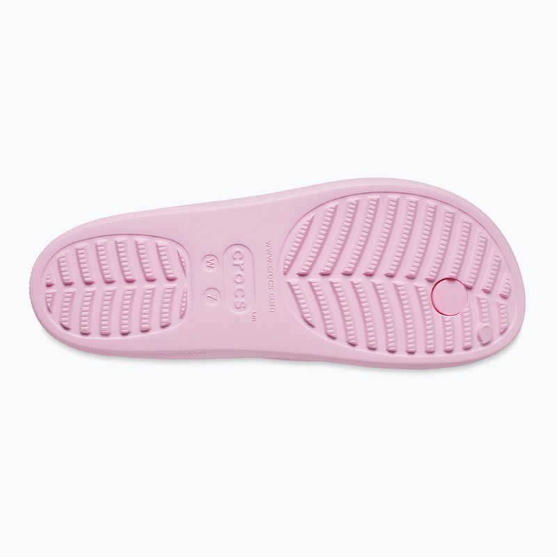 Infradito Crocs Classic Platform flamingo da donna 12