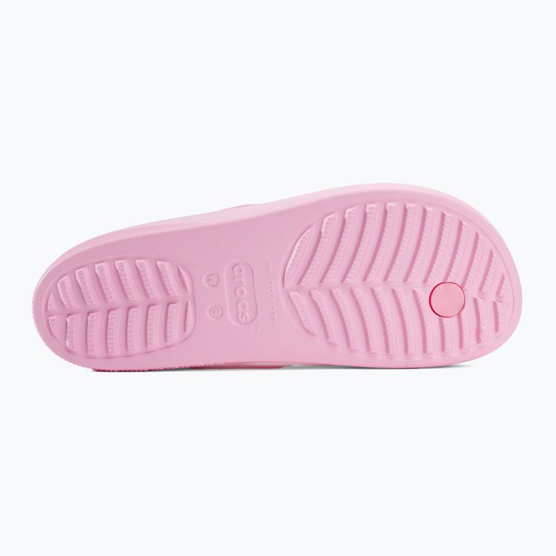 Infradito Crocs Classic Platform flamingo da donna 4