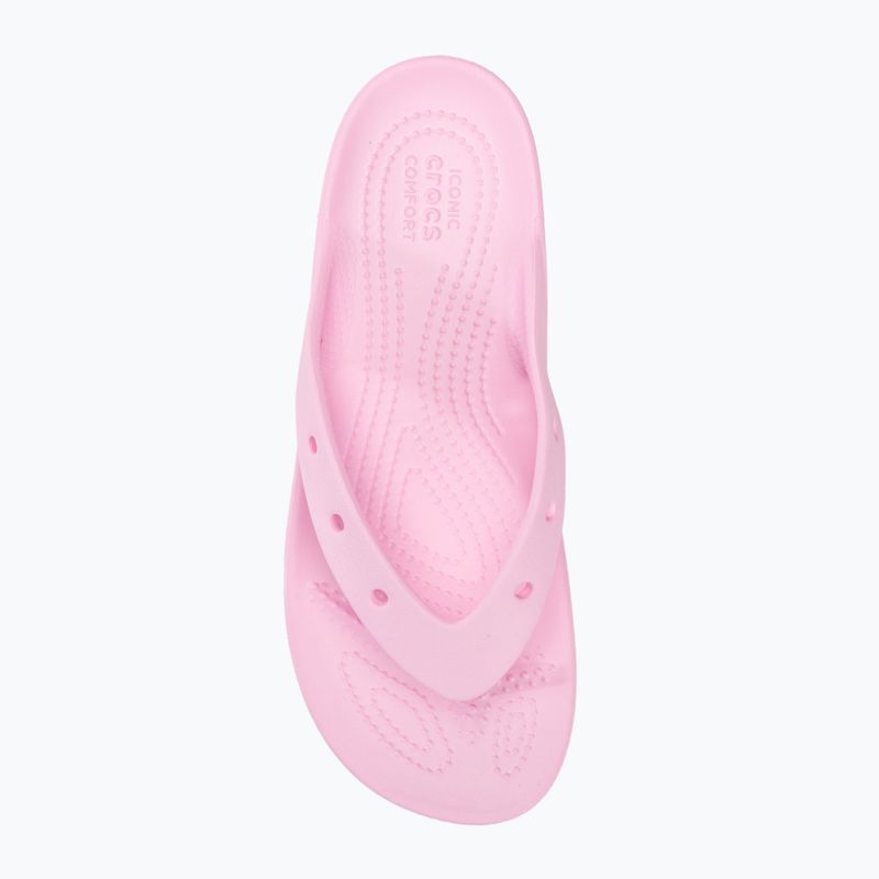 Infradito Crocs Classic Platform flamingo da donna 5