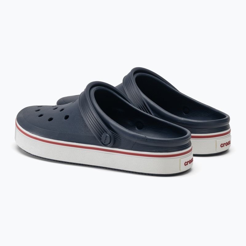 Crocs Crocband Clean Of Court Clog navy da uomo 4