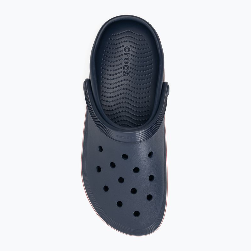 Crocs Crocband Clean Of Court Clog navy da uomo 7