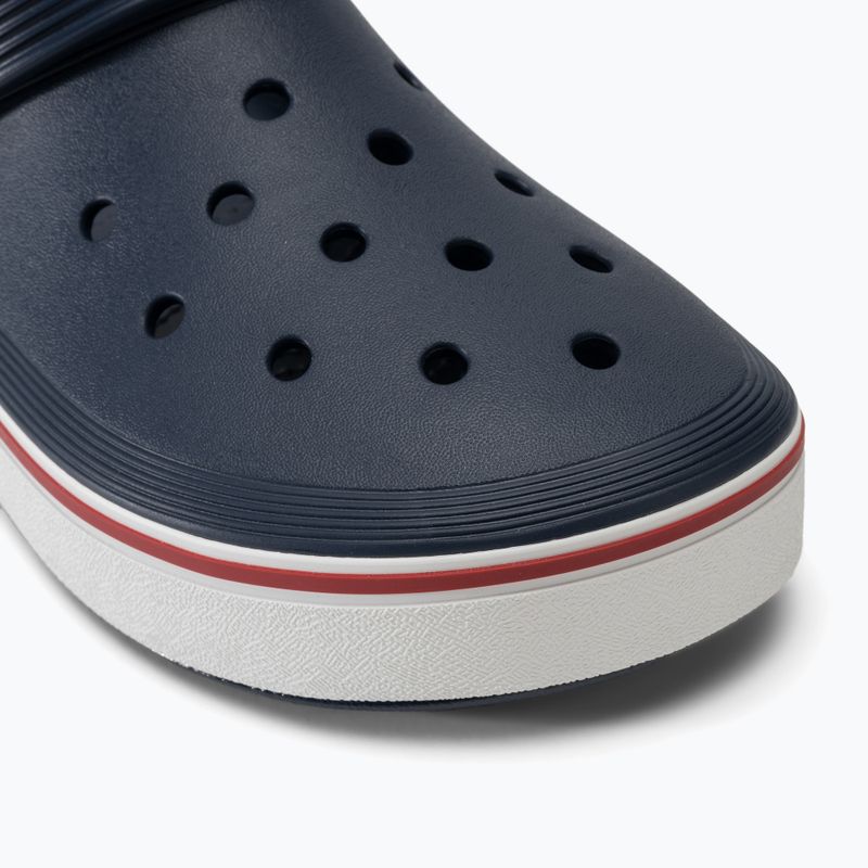 Crocs Crocband Clean Of Court Clog navy da uomo 8