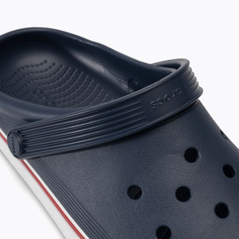 Crocs Crocband Clean Of Court Clog navy da uomo 9