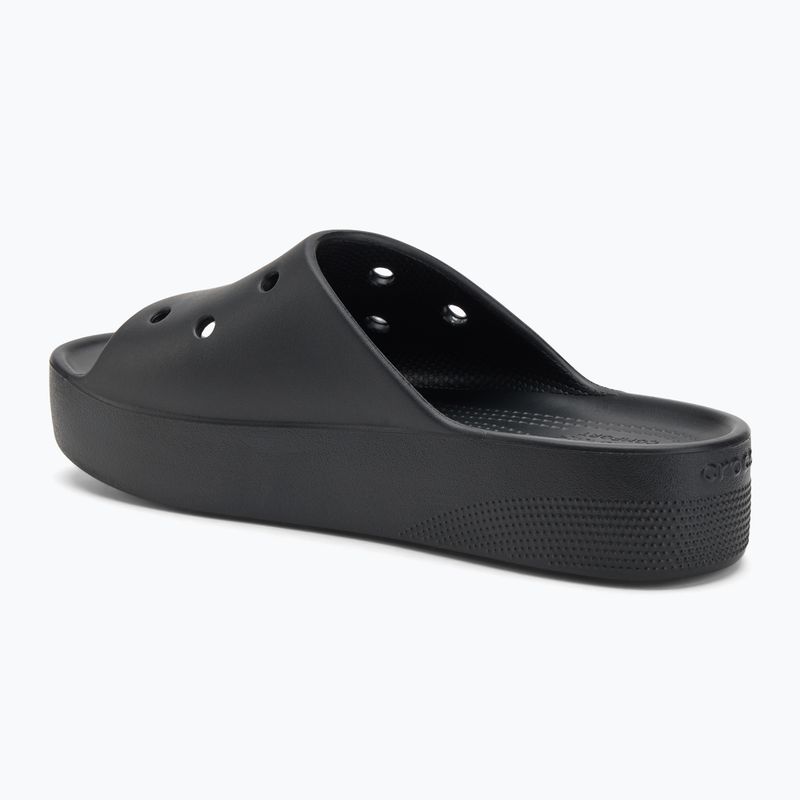 Infradito Crocs Classic Platform nero 3