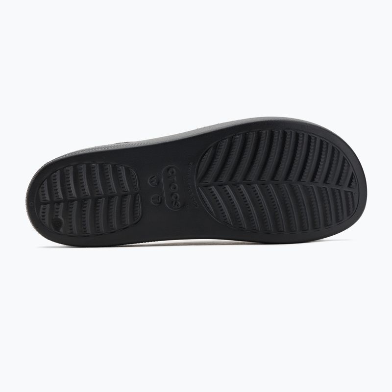 Infradito Crocs Classic Platform nero 4