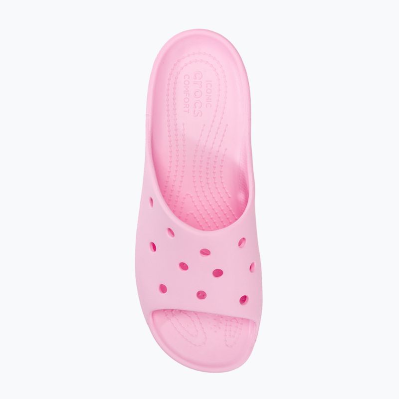 Infradito Crocs Classic Platform flamingo da donna 5