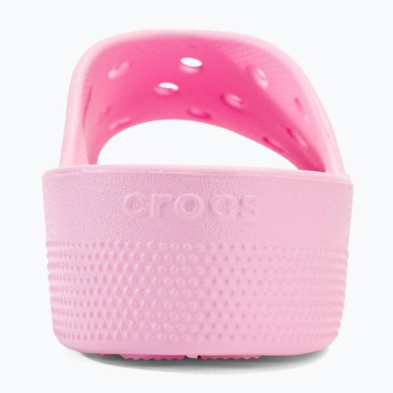 Infradito Crocs Classic Platform flamingo da donna 6