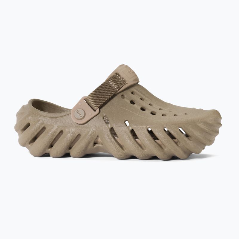 Crocs Echo Clog Bambini Ciabatte color cachi 3