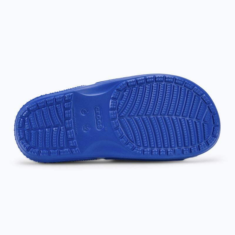 Infradito Crocs Classic blue bolt per bambini 4