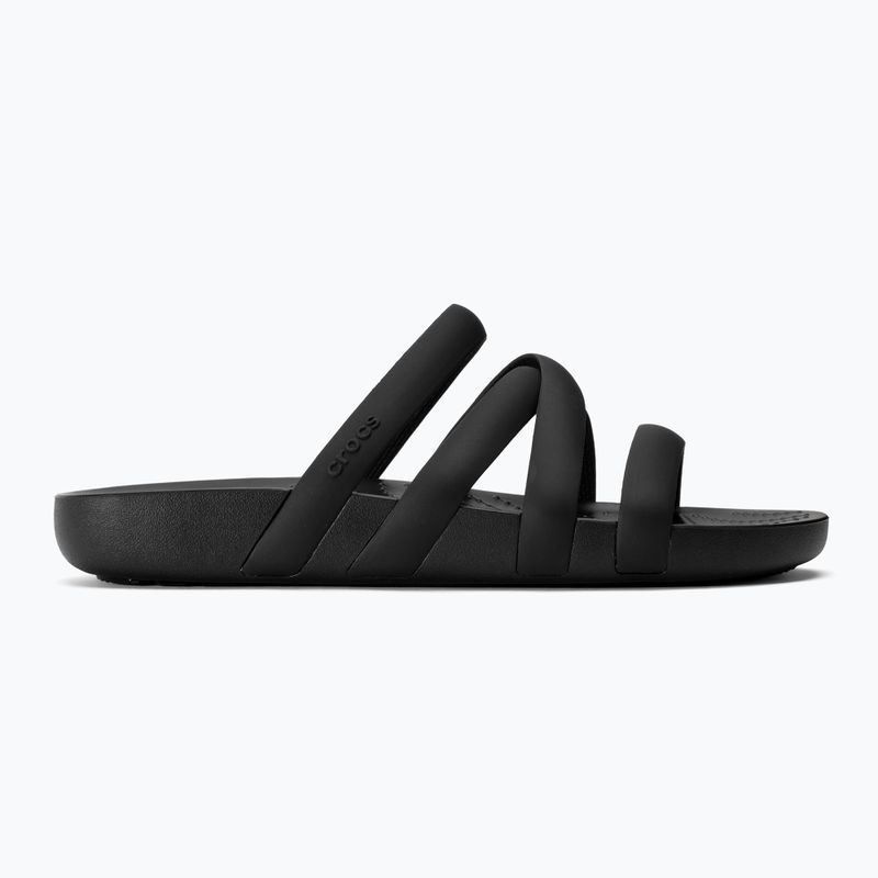 Crocs Splash Strappy Sandal donna nero 2