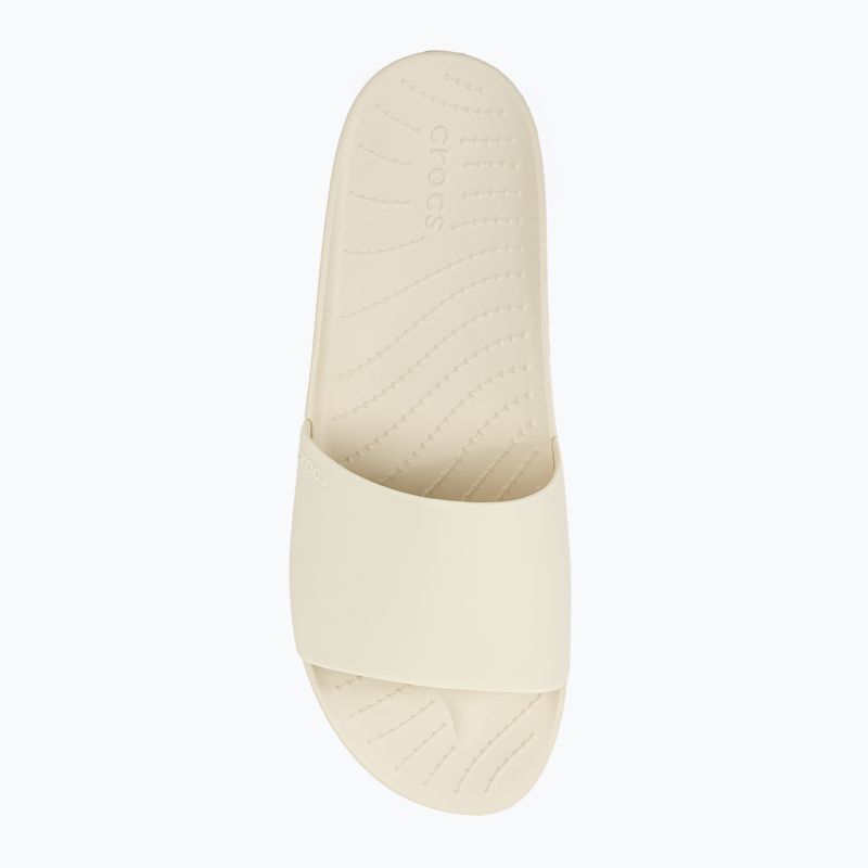 Infradito Crocs Splash Slide da donna, osso 6