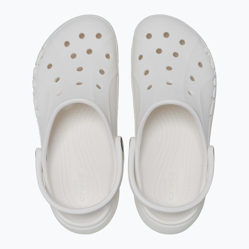 Crocs Baya Platform Clog bianco 13