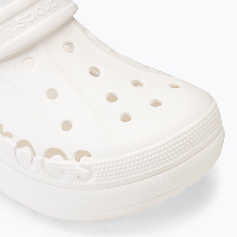 Crocs Baya Platform Clog bianco 8