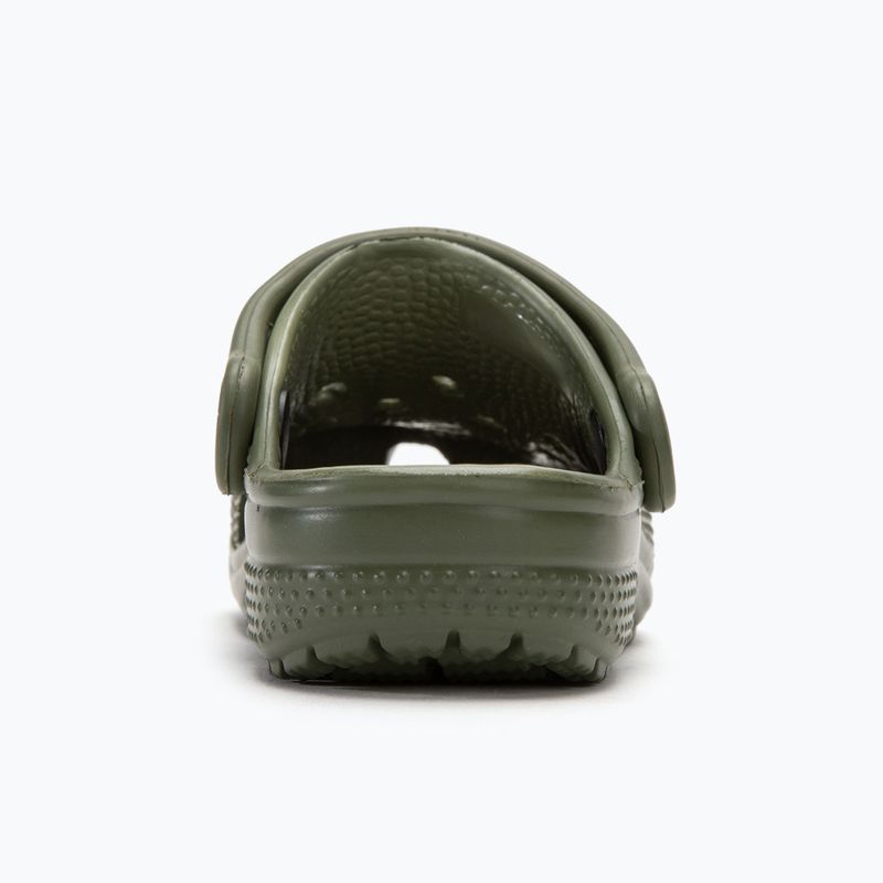 Crocs Classic Clog Infradito per bambini verde militare 7