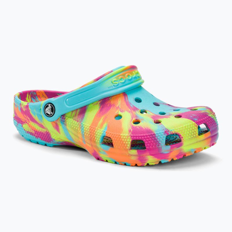 Crocs Classic Marbled Clog infradito neptune/multi