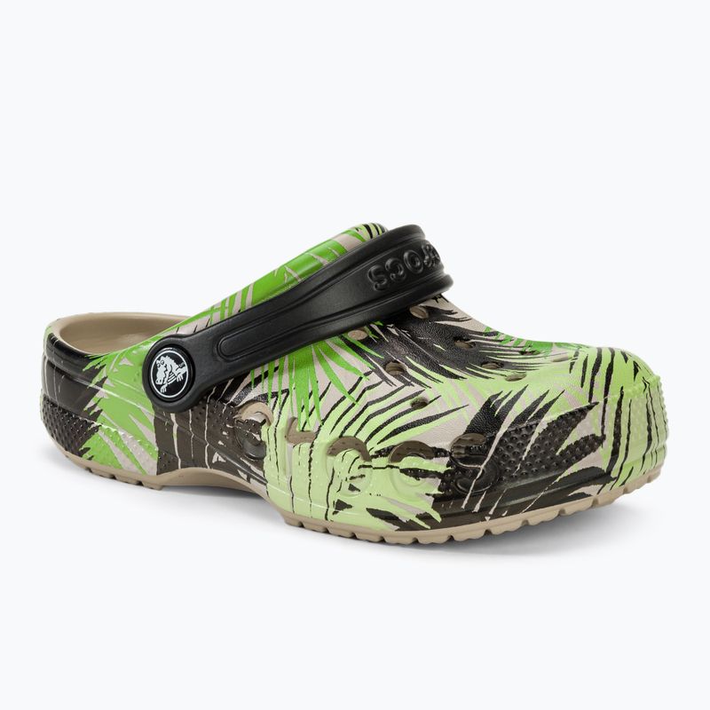 Crocs Baya Seasonal Printed Clog - Ciabatte junior in ciottoli/tropicale 2