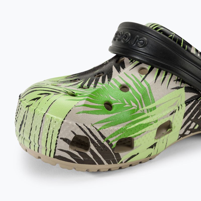 Crocs Baya Seasonal Printed Clog - Ciabatte junior in ciottoli/tropicale 8
