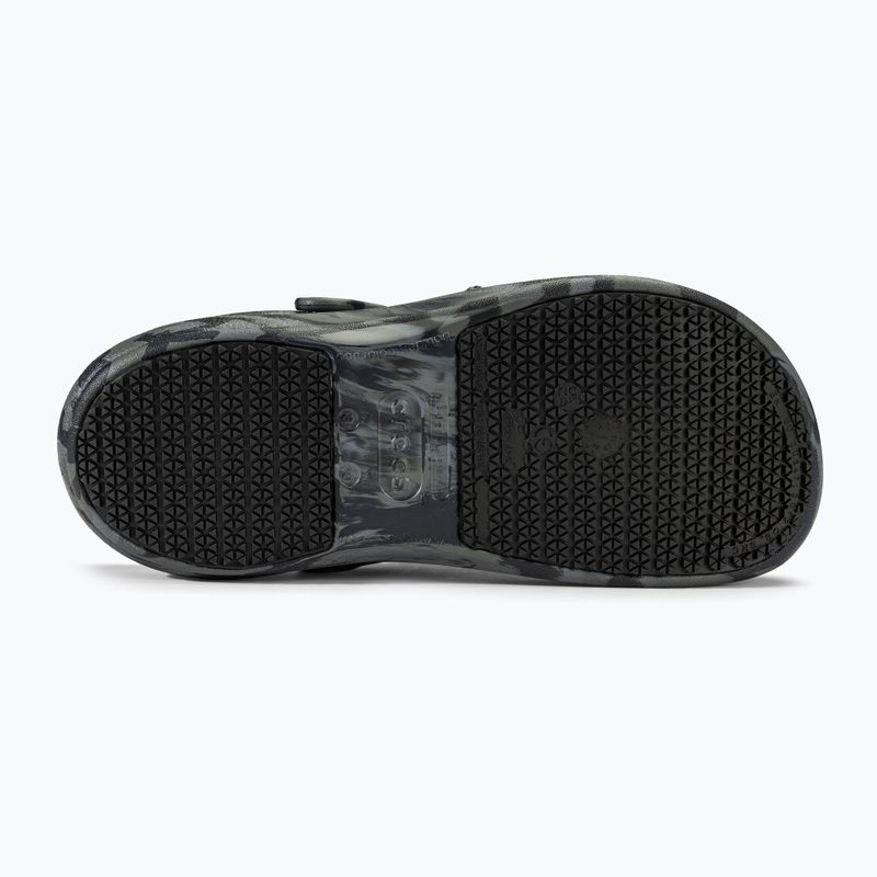 Crocs Bistro Work Graphic Clog Ciabatte deep navy/multi 5