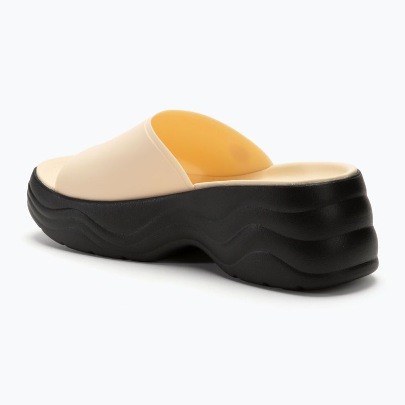 Ciabatte Crocs Skyline Slide vaniglia/nero da donna 3