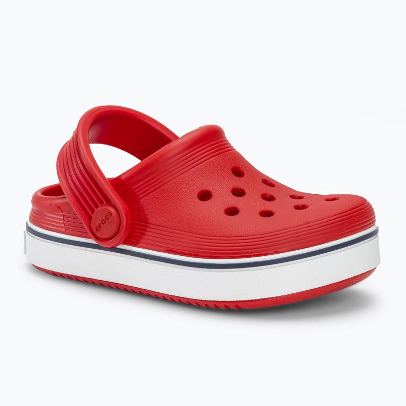 Infradito Crocs Crocband Clog T flame per bambini 2