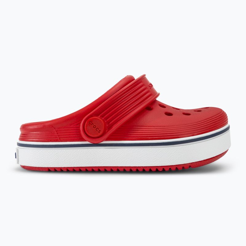 Infradito Crocs Crocband Clog T flame per bambini 3