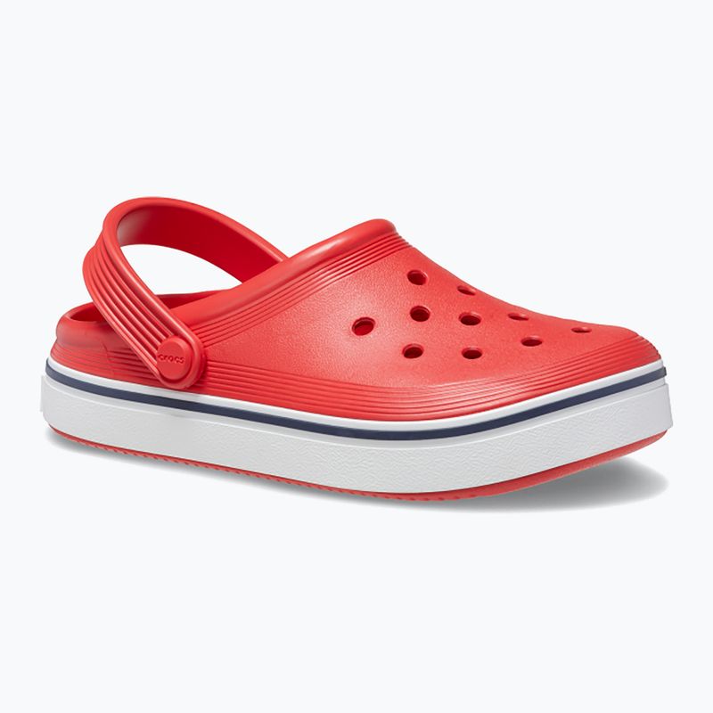 Infradito Crocs Crocband Clog T flame per bambini 9