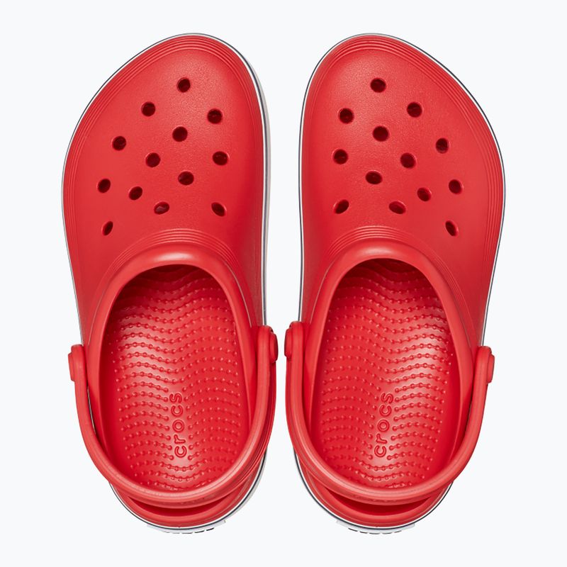 Infradito Crocs Crocband Clog T flame per bambini 12