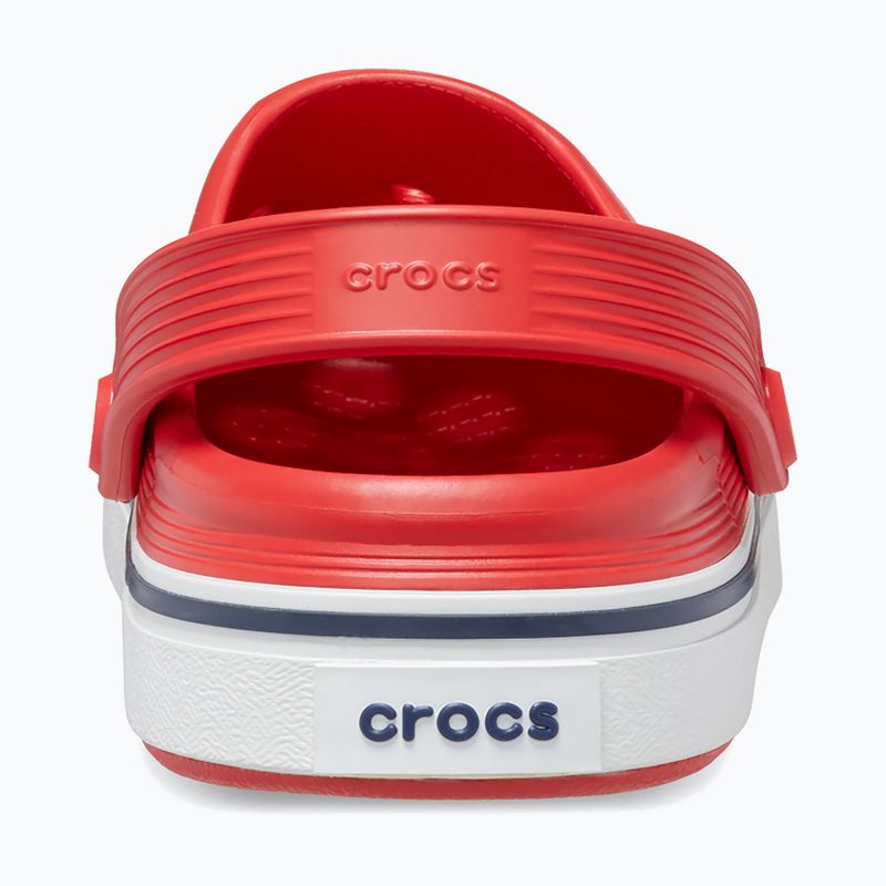 Infradito Crocs Crocband Clog T flame per bambini 13
