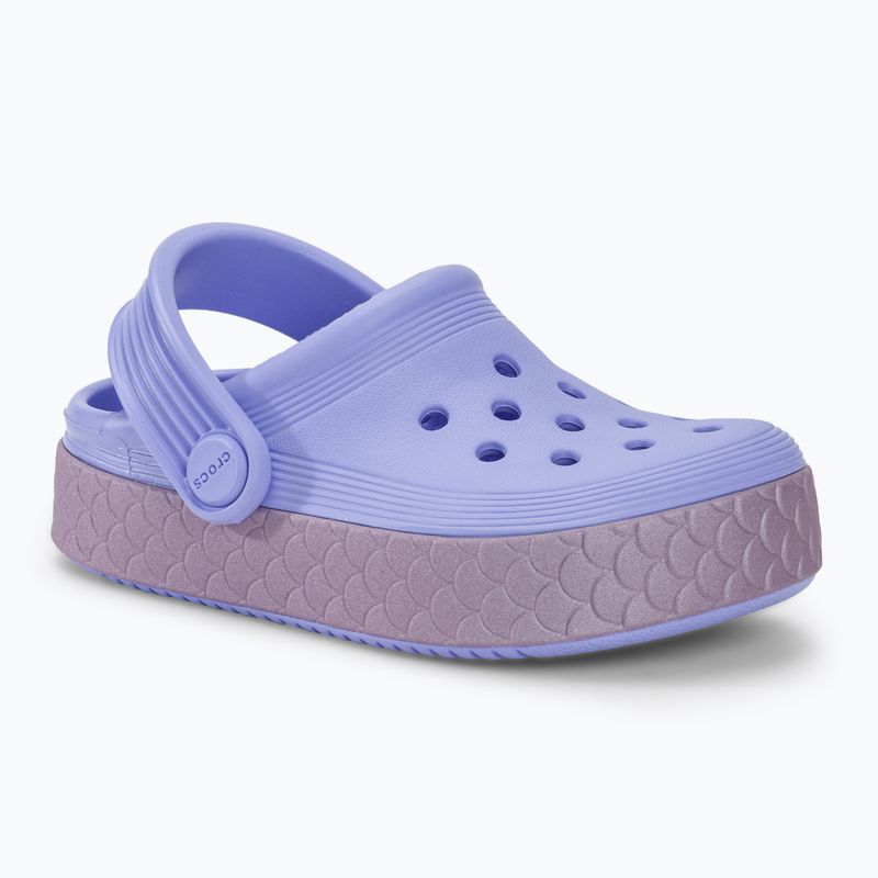 Crocs Off Court Reflect Mermaid moon jelly/multi infradito per bambini 2