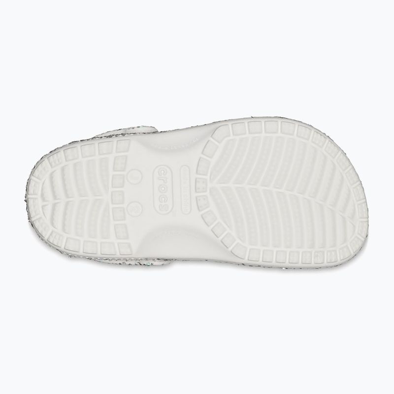 Crocs Classic Starry Glitter infradito bianche per bambini 13