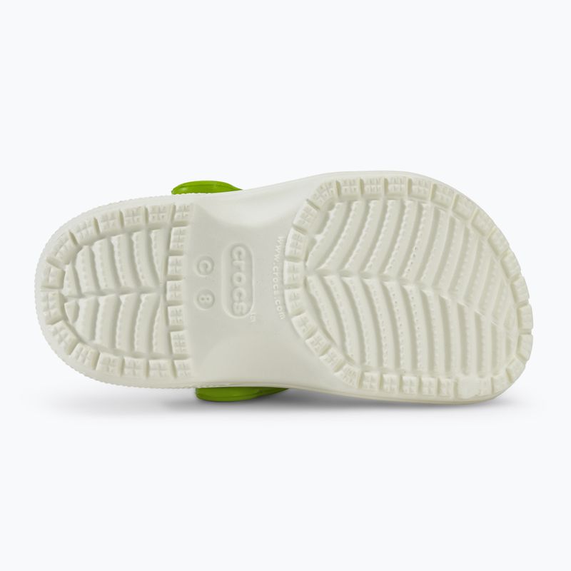 Infradito Crocs Classic Glow Alien multicolore per bambini 5