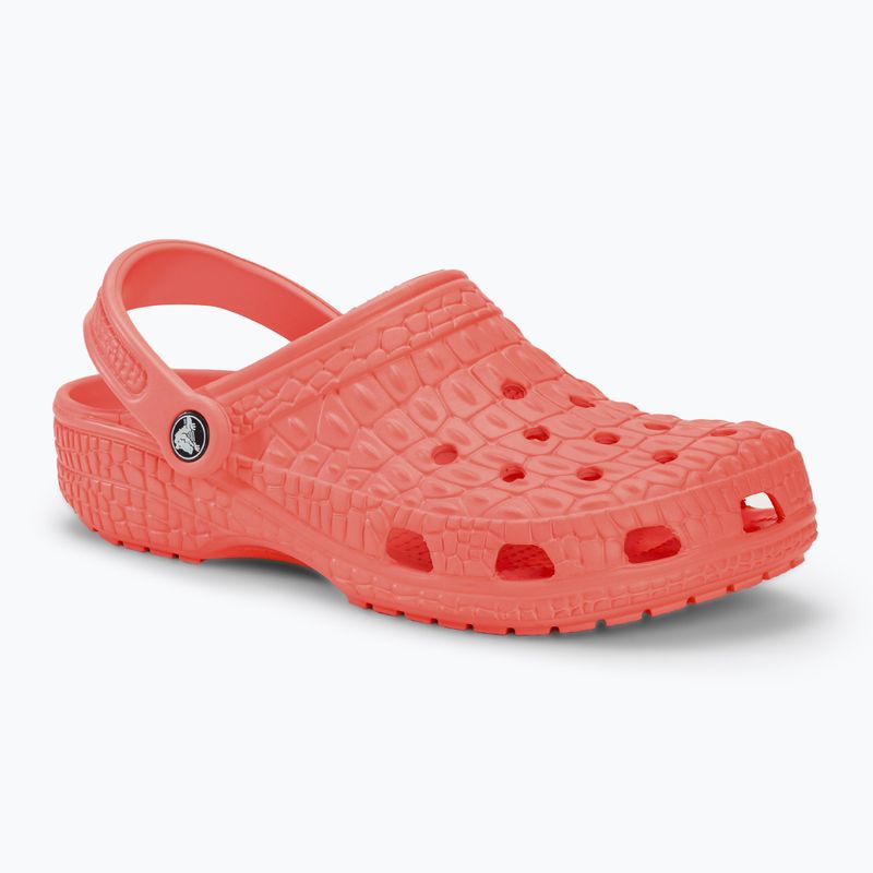 Infradito Crocs Classic Crocskin guava 2