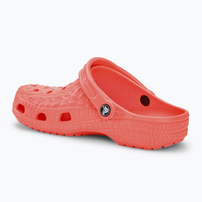 Infradito Crocs Classic Crocskin guava 4