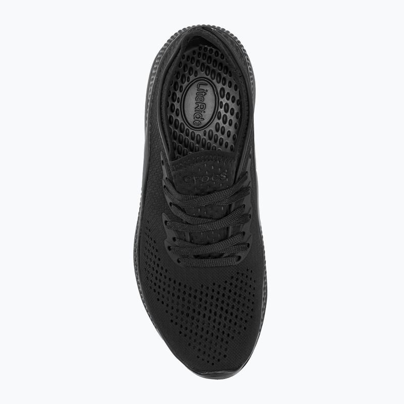 Scarpe Crocs LiteRide 360 Pacer donna nero/nero 5
