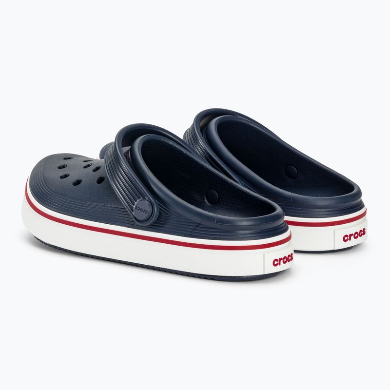 Crocs Crocband Clean Of Court Clog 208477 navy/pepe infradito per bambini 4