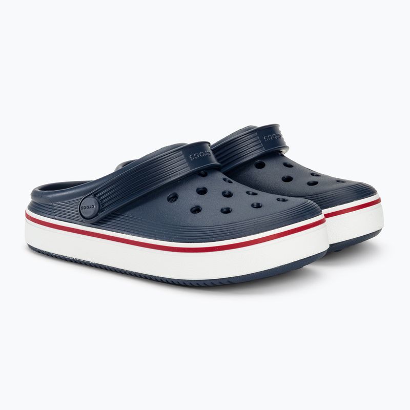 Crocs Crocband Clean Of Court Clog 208477 navy/pepe infradito per bambini 5