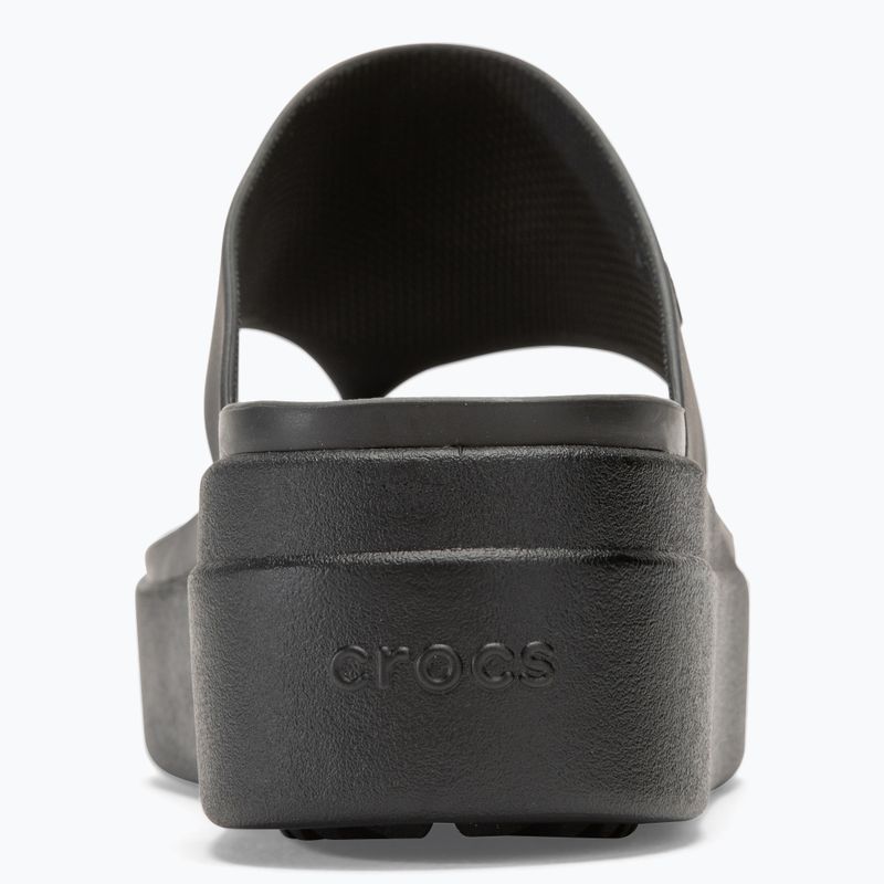 Infradito Crocs Brooklyn nero da donna 6