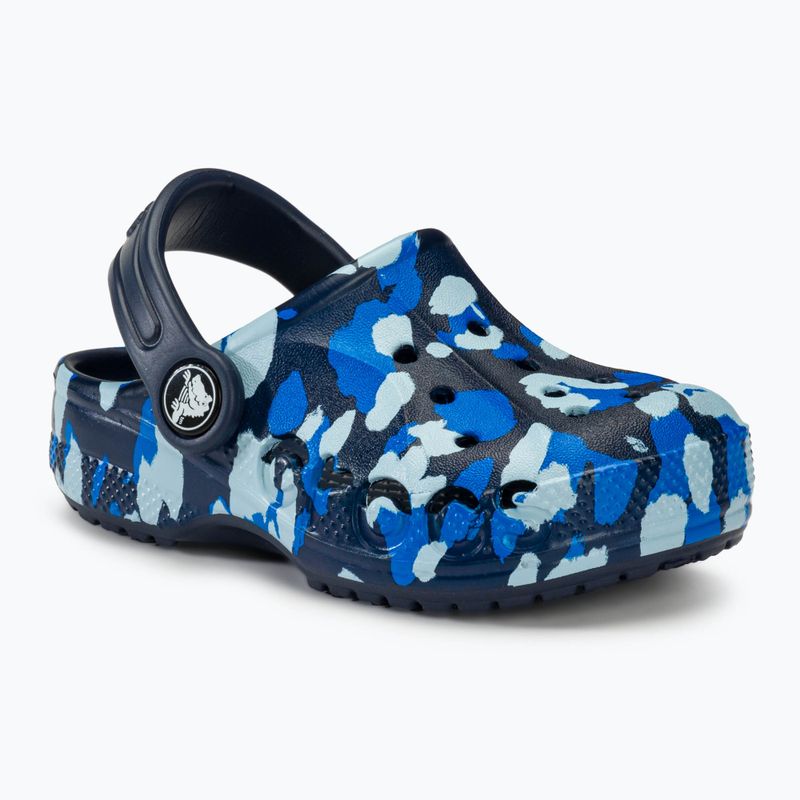 Ciabatte Crocs Baya Graphic Clog navy per bambini 2