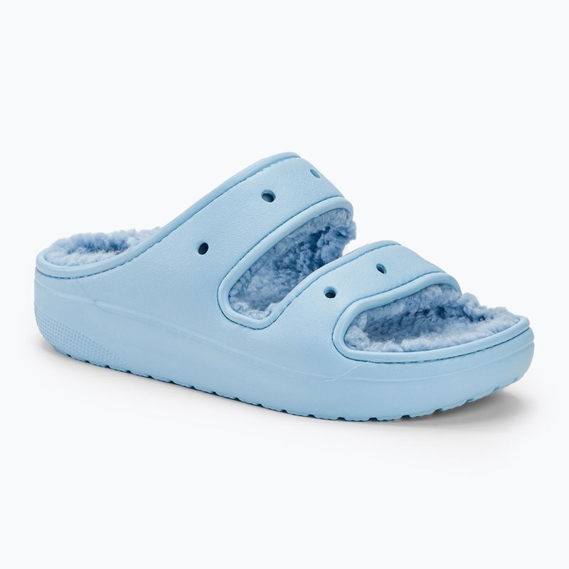 Infradito Crocs Classic Cozzzy blu calcite