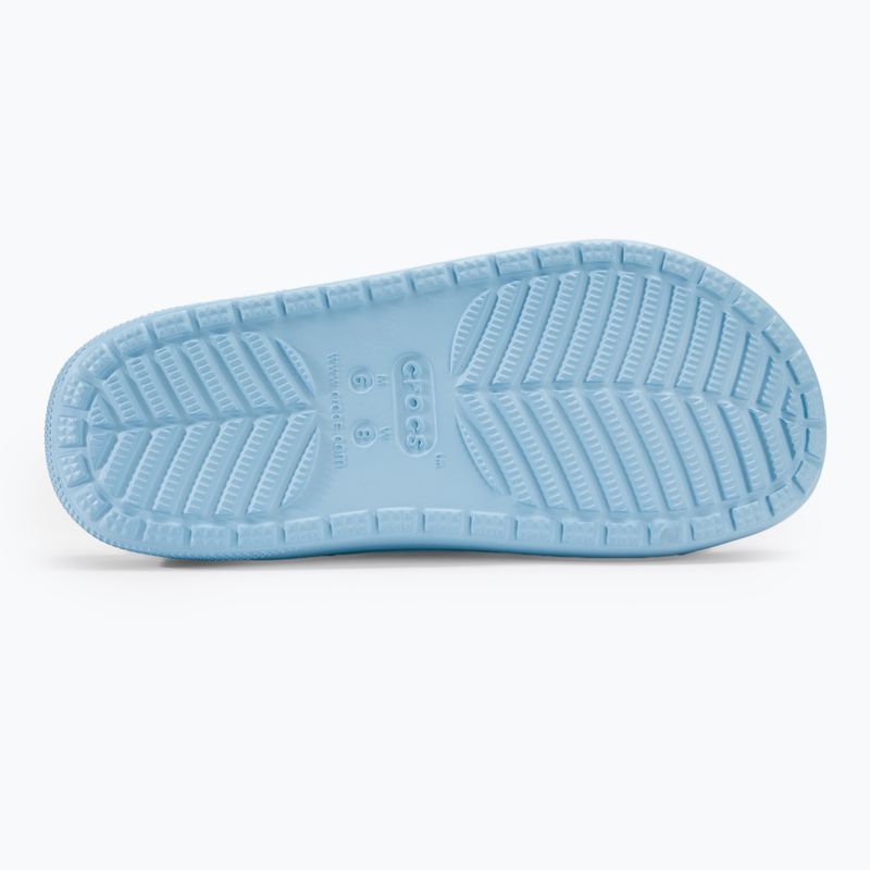 Infradito Crocs Classic Cozzzy blu calcite 4