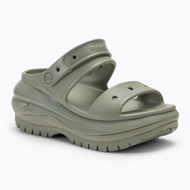 Sandali Crocs Mega Crush elefante grigio da donna