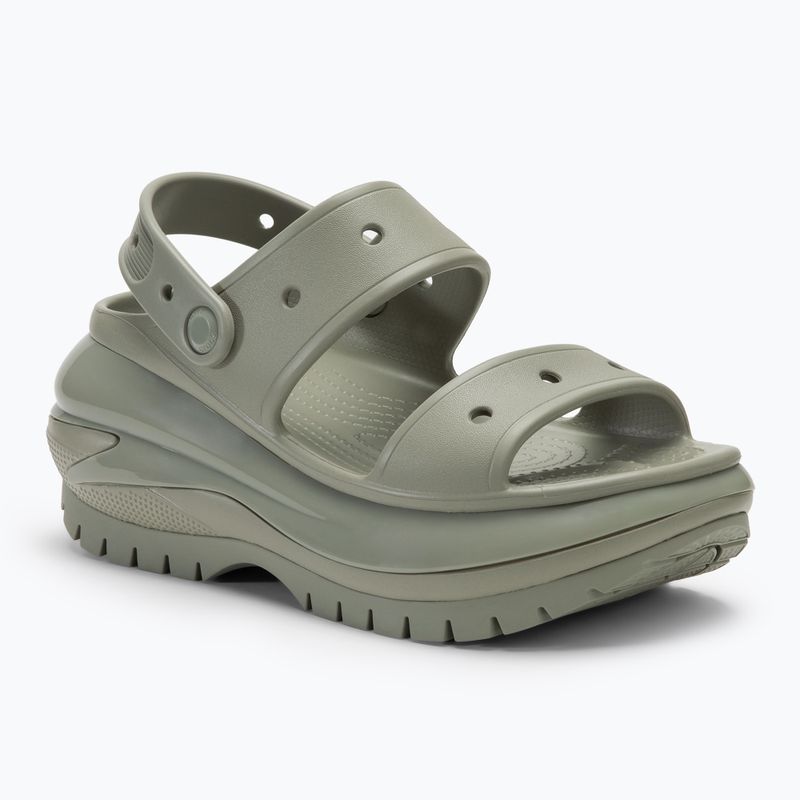 Sandali Crocs Mega Crush elefante grigio da donna 2