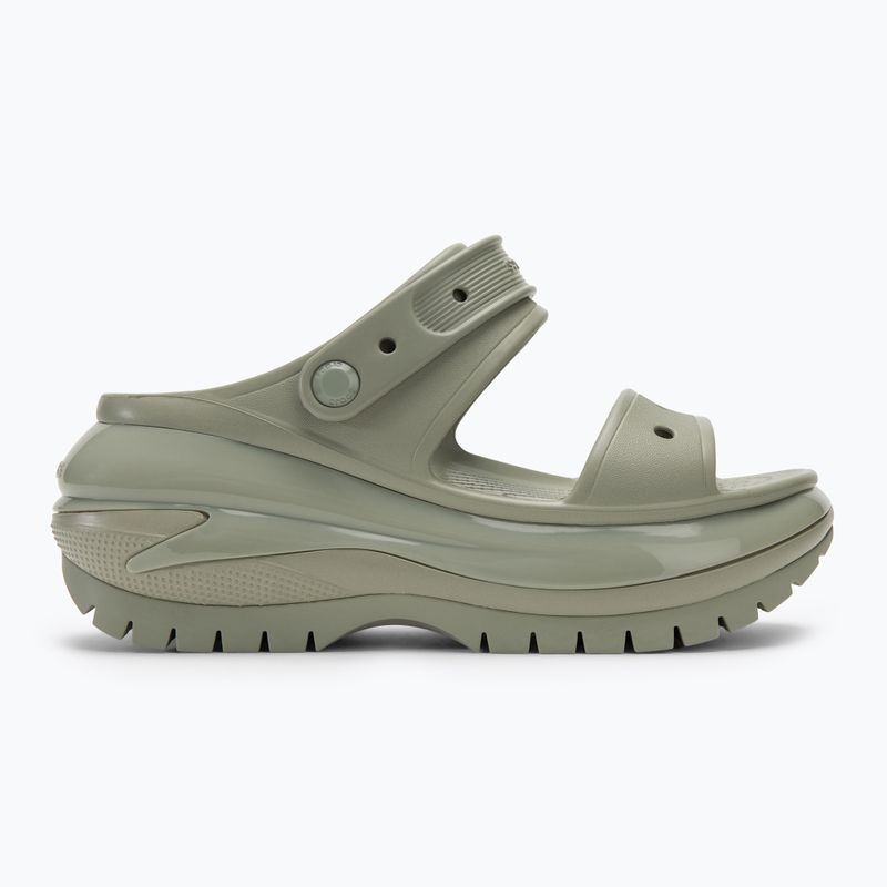 Sandali Crocs Mega Crush elefante grigio da donna 3