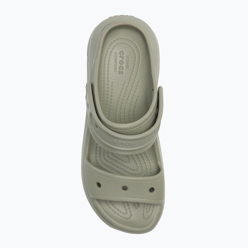 Sandali Crocs Mega Crush elefante grigio da donna 5