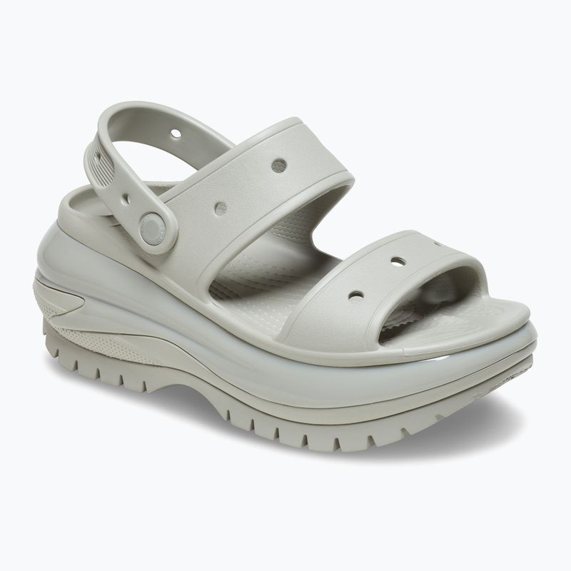 Sandali Crocs Mega Crush elefante grigio da donna 9