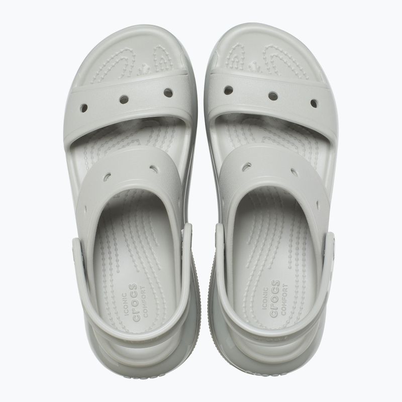 Sandali Crocs Mega Crush elefante grigio da donna 13