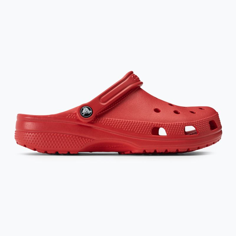 Crocs Classic da uomo, infradito rosso varsity 3