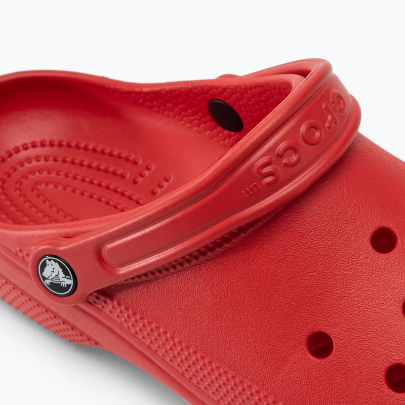 Crocs Classic da uomo, infradito rosso varsity 10