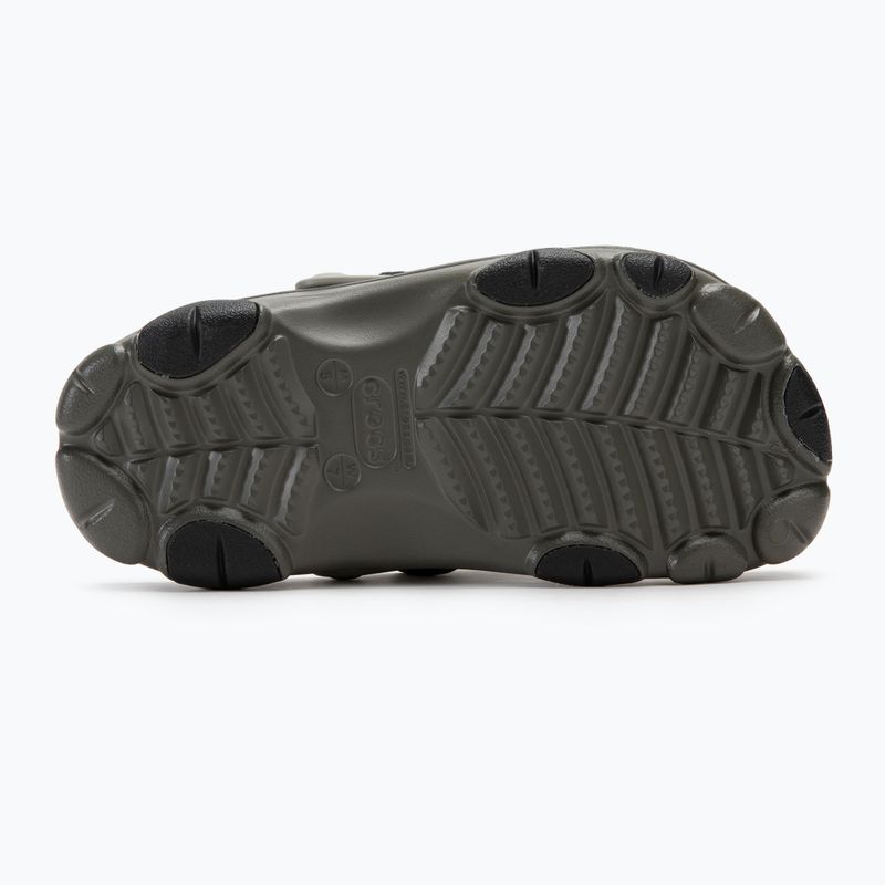 Crocs All Terrain infradito oliva polverosa/multicolore 5